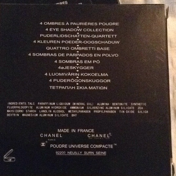 NIB CHANEL Eyeshadow Quad - Picture 7 of 7